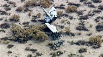 Pilot dies in Virgin rocket crash